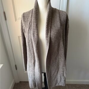 Barefoot Dreams Taupe Cardigan